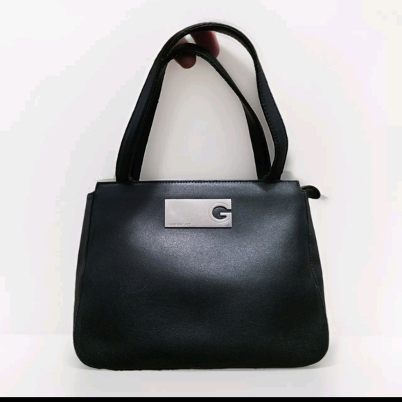 Givenchy Authentic Sac A Main En Cuir Satchel 90s Leather Bag Luxury Y2k Kelly - Picture 1 of 16